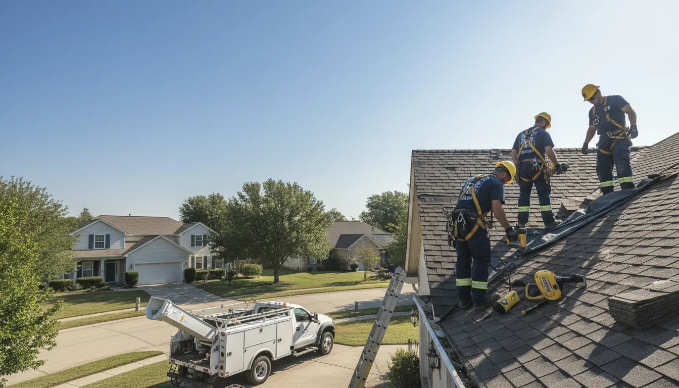 Emergency Roof Repair in Smithton, IL near me